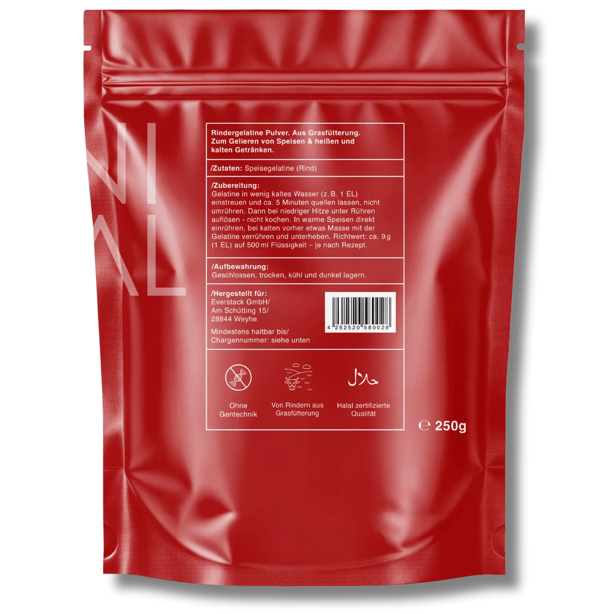 Rindergelatine Pulver - Grass Fed Beef Gelatine EVERSTACK®